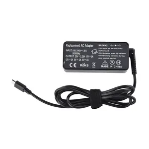 Hoge Kwaliteit Top Rated Universele 20V 2. 25a Type C 45W Laptop Oplader Ac Adapter Voor Lenovo