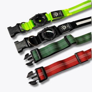 <span class=keywords><strong>Collar</strong></span> electrónico para mascotas con <span class=keywords><strong>LED</strong></span>, soporte ajustable para rastreador GPS, collares <span class=keywords><strong>LED</strong></span> reflectantes para perros, productos nocturnos antipérdida para perros - Product Image 1