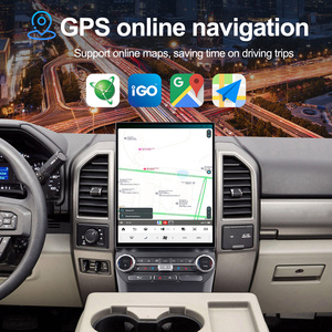Autoradio multimédia tactile Android 16 pouces Navihua avec Carplay, Auto, lecteur DVD, GPS, DSP pour Ford F150 Raptor 2015-2020 - Product Image 2