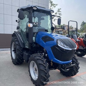 รถแทรกเตอร์ล้อ 80 แรงม้า ขับเคลื่อน 4 ล้อ ผลผลิตสูง เครื่องยนต์สีน้ำเงิน เครื่องจักรกลการเกษตร - Product Image 4