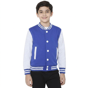 Wholesale Customizable Baseball Varsity Jacket Premium <b>Wool</b> & Leather Letterman Design Football Varsity winter jacket For Man - Product Image 1