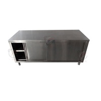 Cabinet industriel de Tableau de travail d'acier inoxydable d'assemblage pour l'approvisionnement commercial de restauration d'hôtels et de restaurants
