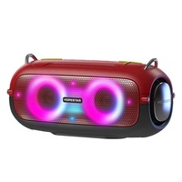 Altavoz Bluetooth Portátil Hopestar A41PARTY de 16 W, Resistente al Agua IPX6, con Tela, Luces RGB Rítmicas, Radio FM Estéreo TWS, Altavoz para Exteriores