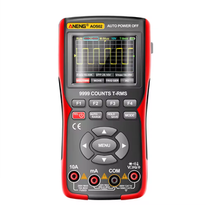 Osciloscopio Digital AOS02, Multímetro, Ancho de Banda de 40 kHz, Rango de 1000 V/10 A, Resolución de 10 Bits - Product Image 1