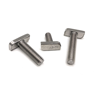 <strong>T</strong> <strong>Bolt</strong> Stainless Steel A2/A4 Material Plain Finish M8-48 Din186 - Product Image 5