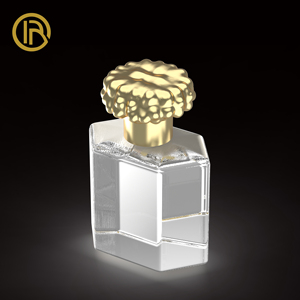 Nắp nước hoa Zamac vàng tùy chỉnh với kết cấu độc đáo-Đóng chai sang trọng - Product Image 1