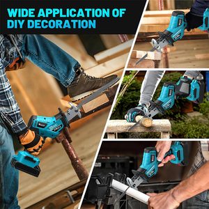 สำหรับ <span class=keywords><strong>Makita</strong></span> <span class=keywords><strong>เลื่อย</strong></span>ไฟฟ้าแบบใช้มือถือแบตเตอรี่18V สำหรับใช้ในสวน<span class=keywords><strong>เลื่อย</strong></span>ไฟฟ้าแบบไม่มีแปรงถ่านสำหรับอุตสาหกรรม - Product Image 6
