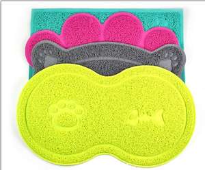Günstige <span class=keywords><strong>Bulk</strong></span> Sale EVA Katzenstreu matten Rutsch feste Fußmatten Benutzer definierte Haustiere Katzen matten - Product Image 5