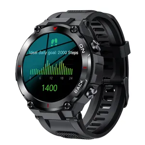 Akıllı saat 2023 spor saat erkekler için GPS Tracker Smartwatch uzun süre bekleme bileklik dış sporlar için PK K22 akıllı saat es