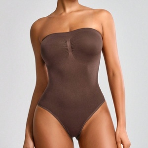 <strong>2026</strong> Wholesale Top Sale Slimming Elegant Seamless Shapewear Strapless Bodysuit <strong>Butt</strong> <strong>Lift</strong> Full Body <strong>Shaper</strong> for Women - Product Image 1