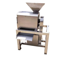 Automatische guave-tomaat pulper van roestvrij staal met motor, industriële fruitpulper en sapcentrifuge