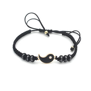 Go Party fatto a mano migliore amico braccialetto Yin Yang alla moda Charm braccialetti <span class=keywords><strong>per</strong></span> coppie Taichi Gossip regalo <span class=keywords><strong>per</strong></span> Hot Pair - Product Image 3