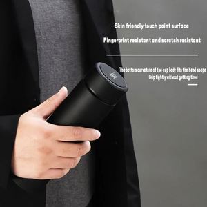 WSY Custom Logo Printed 500ml Thermo <b>Flask</b> Inteligente Digital Led Double Wall Vacuum Promotion Corporate Activity Business Gift - Product Image 3