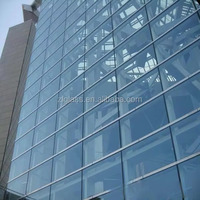 Verre de sécurité feuilleté trempé de fabrication chinoise avec intercouche PVB/SGP pour fenêtres de bâtiment, murs-rideaux et décoration (sur mesure)