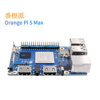 Carte de développement Orange Pi 5 MAX avec Ethernet haute vitesse 25G, LPDDR5, Wi-Fi 6E, BT 5.3, alimentée par RK3588