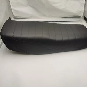 Cojín de asiento remanufacturado para MZ ETZ <span class=keywords><strong>125</strong></span> 150 251, negro, sin logotipo en el cuero - Product Image 3