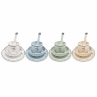 Service de vaisselle en mélamine de qualité alimentaire A5, assiettes et bols incassables, logo personnalisé, vente en gros pour usage domestique, restaurant, hôtel