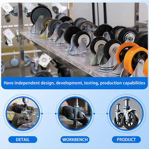 HD <span class=keywords><strong>Mute</strong></span> Modern Design Bürostuhl Rollen Möbel Rad Lenkräder für Schul-und Wohnzimmer möbel - Product Image 5