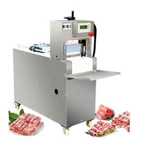 Prix les plus bas, meilleure machine à découper la viande en acier inoxydable <span class=keywords><strong>de</strong></span> qualité commerciale pour le porc, le <span class=keywords><strong>poulet</strong></span>, le mouton, le bœuf, le jambon, le rôti, trancheuse - Product Image 2