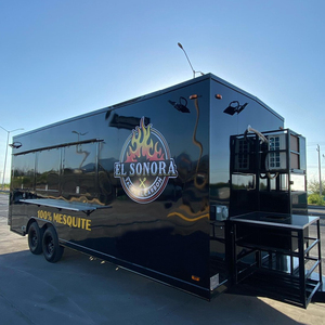 Carros de venta de comida rápida con congelador móvil personalizado, camión Van Street, Pizza, barbacoa, remolques de comida a la venta en Alemania, remolque de comida - Product Image 3