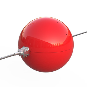 Feux de signalisation aérienne LT-03-ZAQ06 pour lignes de transmission, sphères de signalisation LED, garantie 3 ans, AC 85-265V - Product Image 3