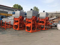 Machine de recyclage, machine à broyer les bouteilles en plastique PET, machines automatiques de broyage du plastique