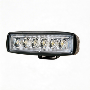 Barra de Luz LED Personalizada de 6 Pulgadas, Barra de Luz de Trabajo Impermeable de Una Sola Fila y 18 W para Automóviles, Motocicletas, Iluminación Auxiliar, Accesorios de Reequipamiento - Product Image 5