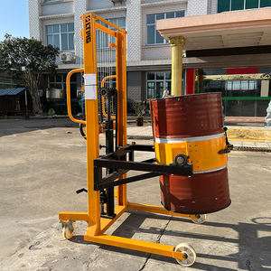 Ltmg 2m 3m ידני הידראולי תוף להרים stacker יד מעקה כף היד עם מלחציים דלי - Product Image 1