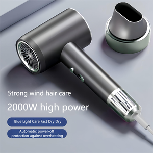 Nuevo Secador de Pelo Portátil con Iones Negativos y Temperatura Constante, Viento Fuerte, Secado Rápido, 2000w de Alta Potencia, Bajo Ruido, Herramienta de Salón - Product Image 3