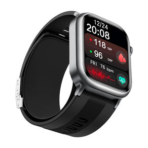 ساعة ذكية TK66 مع مضخة هواء وقياس ضغط الدم وفحص تخطيط القلب، شاشة AMOLED كاملة اللمس 2.06 بوصة مع خاصية SOS وNFC للرعاية عن بعد - Product Image 1
