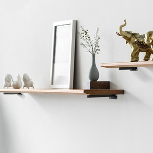 Stainless Steel Shelf Support <b>Bracket</b> Wall Mount Heavy Duty Modern Simple Design For Shelving Unit - Product Image 3
