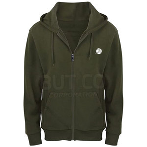 Custom Men Full <b>Zipper</b> Hoodies Sweatshirt Solid Full <b>Zipper</b> Hoodie Casual HipHop Full <b>Zipper</b> Hoodie - Product Image 1