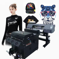 Impresora DTF Automática de Alta Velocidad Yinghe Nueva de Formato Grande de 60 cm, Cabezal de Impresión YH-700 XP600/I3200, Garantía de 1 Año, Tinta DTF