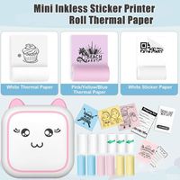 Desain murah Free App Printer termal untuk daftar Resi tagihan Printer saku Printer gambar catatan