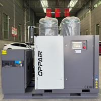 Compresseur d'air industriel tout-en-un monté sur châssis 37 kW 16 bars 50 CV 4,5 m³/min avec sécheur d'adsorption modulaire