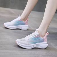 Offre Spéciale dames Tenis De Mujer mode filles Zapatillas Sneaker semelle épaisse décontracté sport course Tennis femmes chaussures