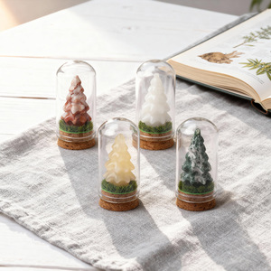 เครื่องประดับขนาดเล็กแกะสลักตั้งโต๊ะใหม่เป็นมิตรต่อสิ่งแวดล้อมของตกแต่งต้นคริสต์มาสงานฝีมือคริสตัลของขวัญวันหยุด - Product Image 1