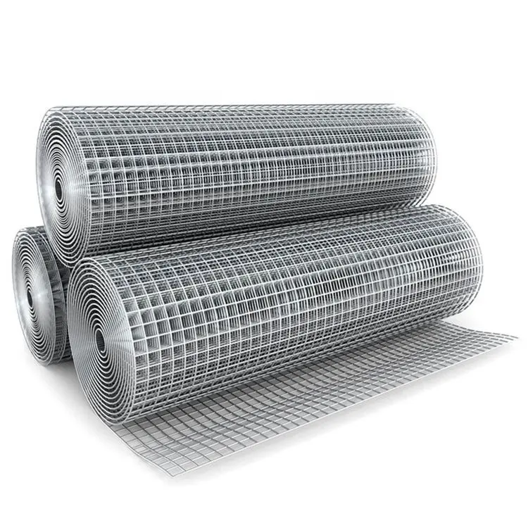 Rollos de malla de alambre soldado galvanizado, buen precio, fabricante