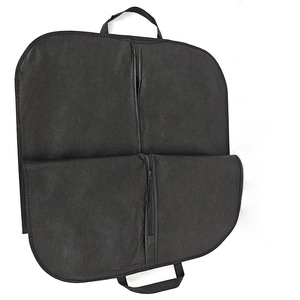 Sac de transport pour costume en tissu non tissé personnalisé, vente chaude, en gros, en tissu Oxford 600D, avec fermeture éclair noire - Product Image 1
