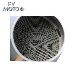 2.5 inç evrensel yüksek akış spor katalitik dönüştürücü 200 hücre EURO 5 EURO 6 yüksek akış - Product Image 2