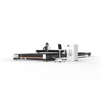 Fournisseur direct d'usine chinoise : Machine de découpe laser fibre CNC 3 axes haute puissance (12000W, 20000W, 30000W) pour métaux, avec rail au sol et portique, grand format