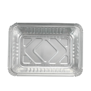 Aluminium Sliver <b>Foil</b> Box with PP Plastic Lid Aluminum Tray <b>Container</b> with Plastic Cover - Product Image 5