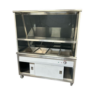 Baño María Eléctrico VICTORY KITCHEN, Calentador de Alimentos de Acero Inoxidable 201/304, Diseño Industrial Moderno para Supermercados, Restaurantes, Hoteles y Comedores - Product Image 3