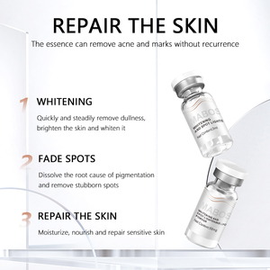 Sérum Éclaircissant Anti-Taches à la Niacinamide Lyophilisé aux Peptides, Effet Blanchissant, Vente Chaude - Product Image 4