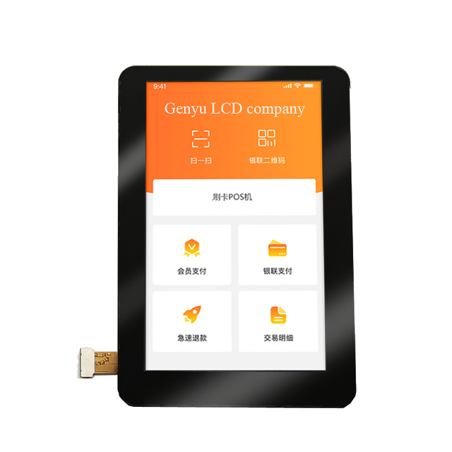 3.97 Inch 480*800 TFT LCD Screen LED Backlight MIPI 30 Pins Display IPS LCD Module Digital LCD Display for POS Terminal