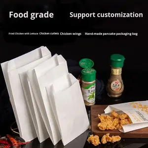 Bolsas de Papel para Llevar Comida Hechas a Medida, Fondo Puntiagudo, Estilo Acordeón, Boca Alta y Baja, Marca <span class=keywords><strong>Cheng</strong></span> <span class=keywords><strong>Huang</strong></span>, 11*4*16 - Product Image 5