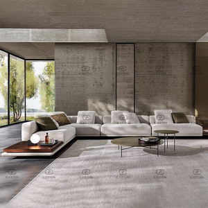 Sofá minimalista italiano para sala de estar, muebles personalizados, combinación de esquina grande de tela de alta gama, novedad de 2022 - Product Image 2