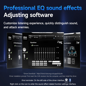 MCHOSE V9 PRO Chọn tai nghe chơi game V9PRO với kết nối Bluetooth/2.4G/có dây cho máy tính - Product Image 5