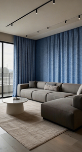 Tissu occultant 100% occultant à motif en arête de poisson, cationique, <span class=keywords><strong>double</strong></span> couleur, tricoté en chaîne pour rideaux - Product Image 5