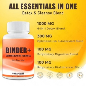 Suplemento OEM/ODM de marca privada para el hígado con carbón activado, zeolita y arcilla bentonita para toxinas, hígado y digestión - Product Image 5